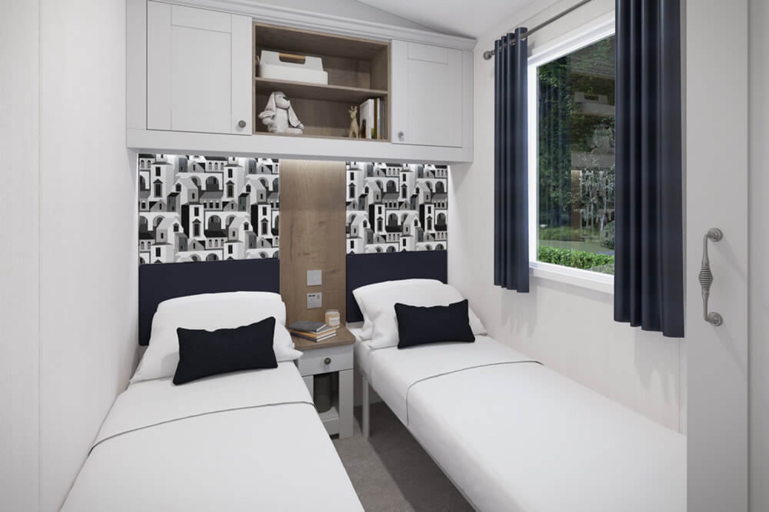 The Margaux, twin bedroom