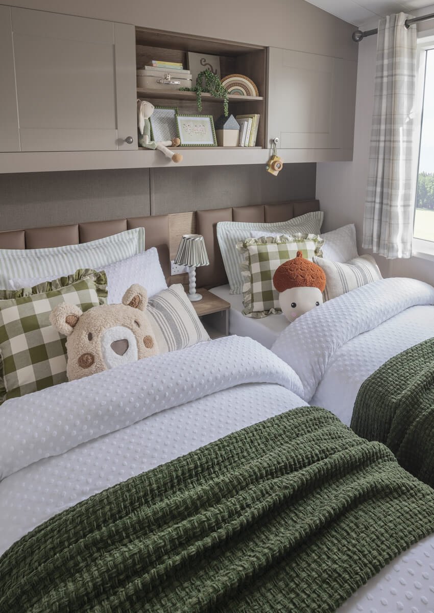 The Morlaix, twin bedroom