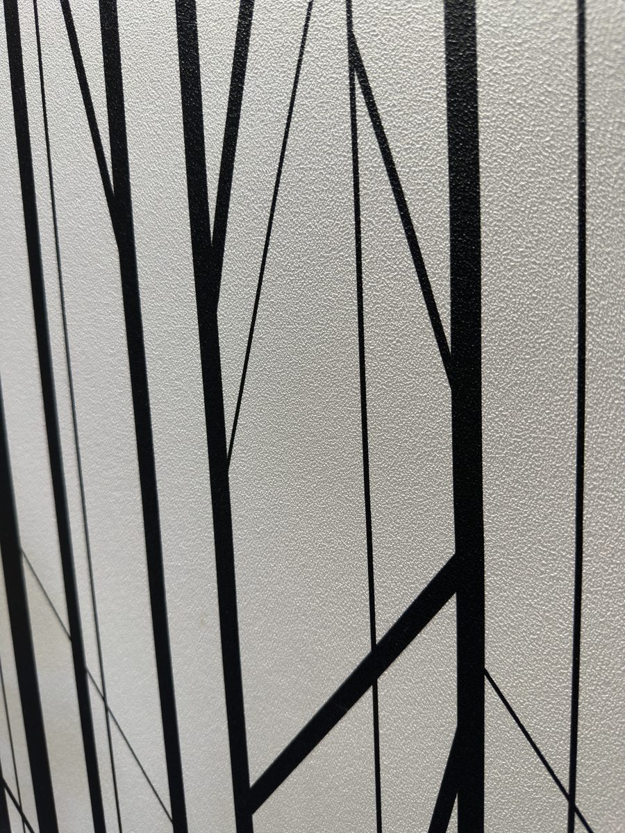 The Toronto, the line drawn wallcovering
